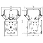 Chinese brand DH-ROBOTICS clamping device match with collaborative robot arm