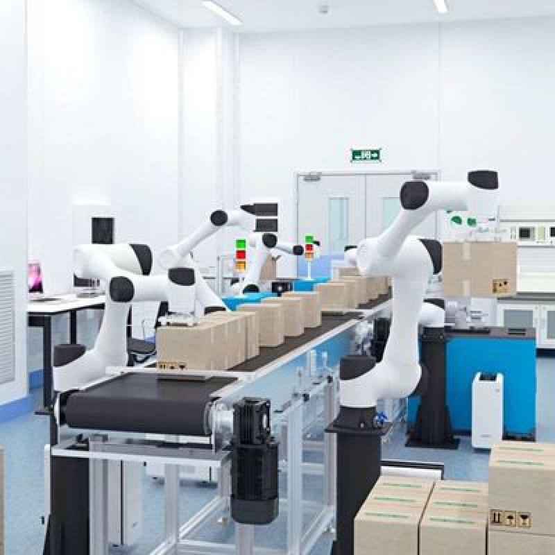 Collaborative Robot Arm 6 Axis CR16 China Robot With CNGBS Robot Gripper Payload 16kg As Cobot