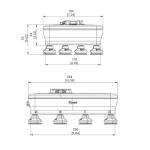 High Payload Electric Vacuum Gripper Of Customizable Gripper For Palletizing Robot Used With Collaborative Robot