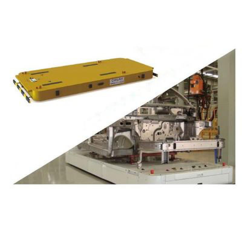 Flat AGV Of Double-Way PBS800/1500/2500/3500 As AGV Robot With 6 Aixs Manipulator