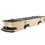 Shelf Pallet Robot Magnetic Navigation Lurking Tractor Robot Material 500kg AGV Robot For Electronic Appliances And Automotive