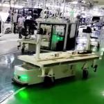 Shelf Pallet Robot Magnetic Navigation Lurking Tractor Robot Material 500kg AGV Robot For Electronic Appliances And Automotive