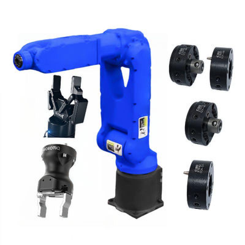 Robotiq Adaptive Grippers Yaskawa MH5 6 Axis Robotic Arm Manipulator CRG QCA05 QCA15 Automatic Robot Quick Changer