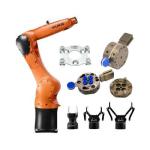 Industrial Automation Robotiq 2 Finger Grippers KUKA KR6 R900 Assembly Robot CRG QC50 Quick Changer Device for Robot Arm