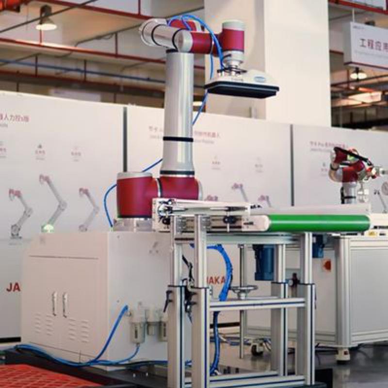 6 Axis Collaborative Robot Smart Palletizer Robot Arm JAKA Zu20 Automatic Palletizing Cobot 20kg for Warehouse