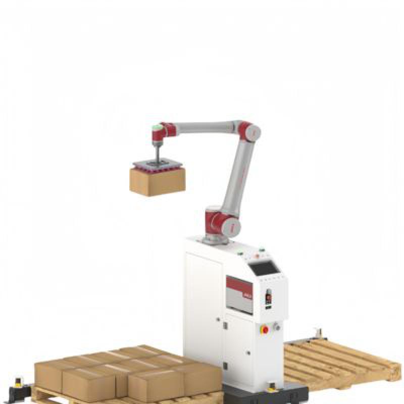 6 Axis Collaborative Robot Smart Palletizer Robot Arm JAKA Zu20 Automatic Palletizing Cobot 20kg for Warehouse