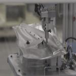 Sonotec Ultrasonic Cutting Knife HP-8701 Yaskawa GP12 Robot for Ultrasonic Cutting Applications