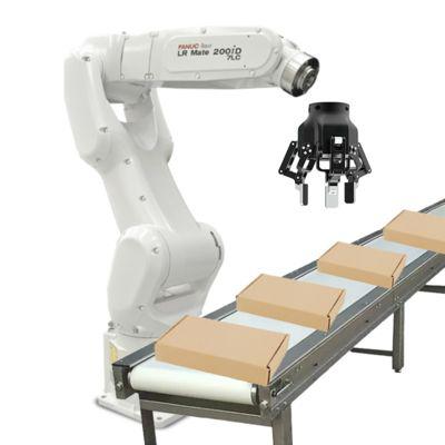 FANUC LR Mate 200id/7lc 6 Axis Small Automatic Robotic Arm 3c Electronic Components Handling Assembly Workstation