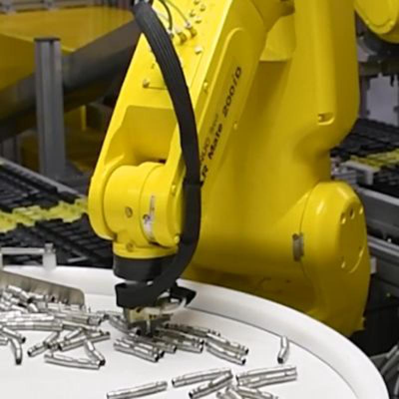 FANUC LR Mate 200id/7lc 6 Axis Small Automatic Robotic Arm 3c Electronic Components Handling Assembly Workstation
