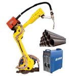 FANUC R-0iB 6 Axis Industrial Arc Welding Robotic Arm Steel Pipe Welding Automobile Steel Plant With Welding Machine