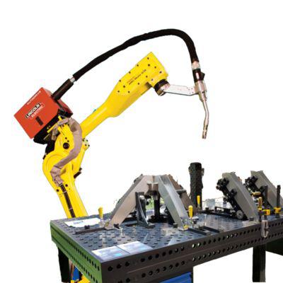 FANUC R-0iB 6 Axis Industrial Arc Welding Robotic Arm Steel Pipe Welding Automobile Steel Plant With Welding Machine