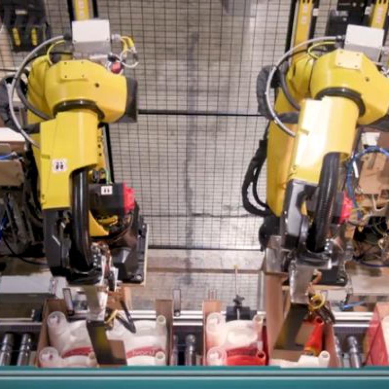 FANUC M-20iD/12L 6 Axis Industrial Robot Applicable To 3C Electronic Components Assembly Dispensing Workstation