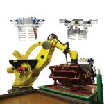 Customized Robot Gripper Fanuc M-2000iA/1200 Payload 1200kg Heavy 6 Axis Material Handling Palletizing Industrial Robotic Arm