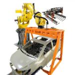 Customized Robot Gripper Fanuc M-2000iA/1200 Payload 1200kg Heavy 6 Axis Material Handling Palletizing Industrial Robotic Arm