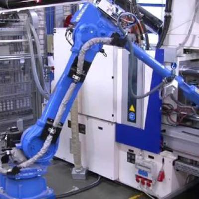 YASKAWA GP50 Industrial 6 Axis Handling Robotic Arm Programming Machine Tending Removal And Dispensing Workstation