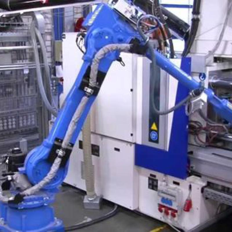 YASKAWA GP50 Industrial 6 Axis Handling Robotic Arm Programming Machine Tending Removal And Dispensing Workstation