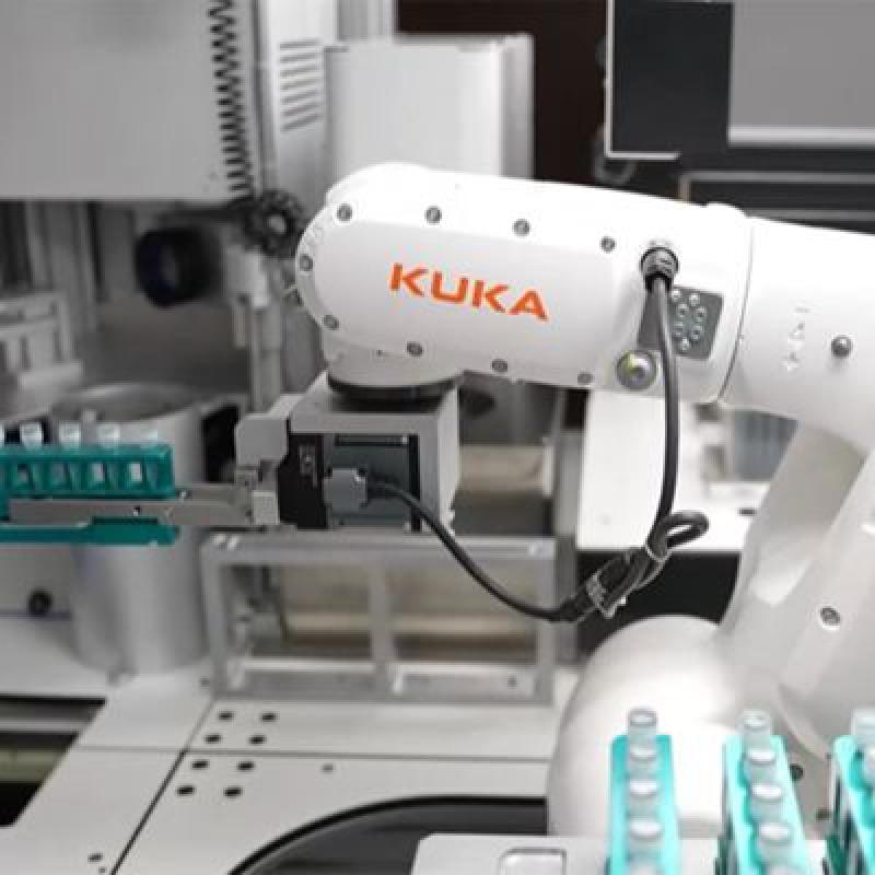 New KUKA Collaborative Robotic Arm 3C Electronics Products High Precision Assembly Packaging Robot Workstation With Gripper