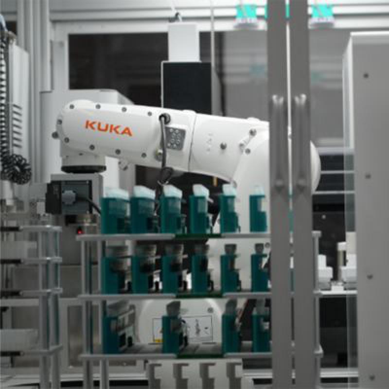 New KUKA Collaborative Robotic Arm 3C Electronics Products High Precision Assembly Packaging Robot Workstation With Gripper