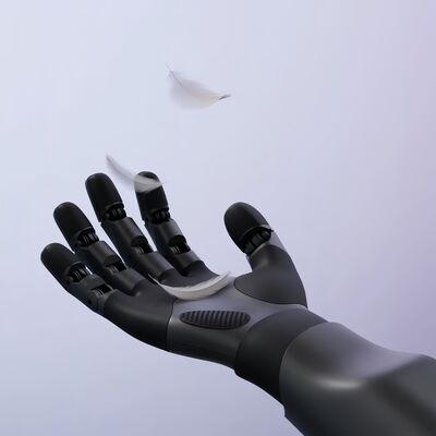 New Industrial Robotic Five Fingers Hand Xynova Flex 1 Intelligent Control AI Humanoid Dexterous Hand Supplier