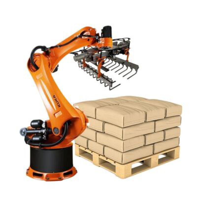 KUKA KR Series KR 300-2 PA Palletizing Robot Industrial Packaging Automation Robotic Arm